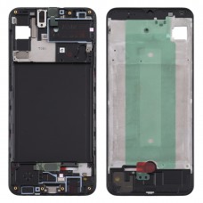 წინა საბინაო LCD ჩარჩო Bezel Plate for Samsung Galaxy A30s (Black)