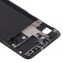 LCD marco frontal de la carcasa del bisel Placa para Galaxy A30S Samsung (Negro)