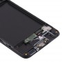 LCD marco frontal de la carcasa del bisel Placa para Galaxy A30S Samsung (Negro)