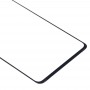 Obiettivo dello schermo anteriore esterno di vetro per Samsung Galaxy A51 (nero)