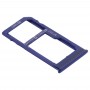SIM-Karten-Behälter + SIM-Karte Tray / Micro SD-Karten-Behälter für Samsung Galaxy A60 (blau)