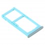 SIM ბარათის Tray + SIM ბარათის Tray / Micro SD Card Tray for Samsung Galaxy A60 (Baby Blue)