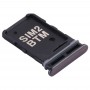 SIM-карти лоток + SIM-карти лоток для Samsung Galaxy A80 (чорний)