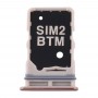 Carte SIM Bac + carte SIM Plateau pour Samsung Galaxy A80 (Gold)
