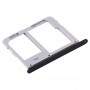 SIM karta Tray + Micro SD Card Tray pro Samsung Galaxy Tab S5E SM-T725 (Černý)