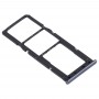 La bandeja de tarjeta SIM bandeja de tarjeta SIM + + Micro bandeja de tarjeta SD para Samsung Galaxy A71 (Negro)