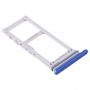 SIM Card Tray + SIM Card Tray / Micro SD Card Tray for Samsung Galaxy Note10+(Blue)