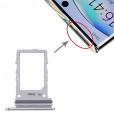 SIM ბარათის Tray for Samsung Galaxy Note10 + 5G (რუხი)