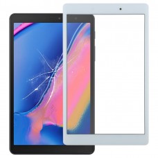 Schermo anteriore esterno obiettivo di vetro per Galaxy Tab 8,0 (2019) SM-T290 (WIFI Version) (bianco)