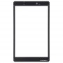 Передний экран Outer стекло объектива для Galaxy Tab A 8,0 (2019) SM-T295 (LTE версия) (черный)