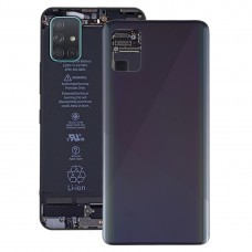 Original Battery დაბრუნება საფარის for Galaxy A51 (Black)