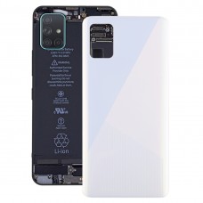Оригінальна батарея задня кришка для Galaxy A51 (білий)