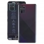 Original Battery Back Cover för Galaxy A71 (Svart)