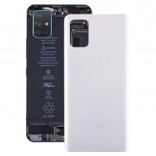 Original Battery Back Cover för Galaxy A71 (vit)