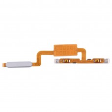 Botón de encendido y botón de volumen cable flexible para la lengüeta S5E / T725 (plata)