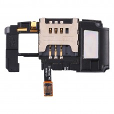 Fermo della carta SIM Socket + cicalino della soneria dell'altoparlante per Samsung S8500