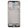 Front Housing LCD Frame Bezel Plate for Samsung Galaxy A21s (Black)