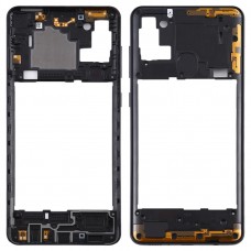 Ramka środkowa Bezel Plate dla Samsung Galaxy A21s (czarny)