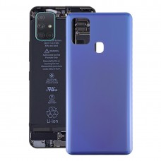 Batterie-rückseitige Abdeckung für Samsung Galaxy A21S (blau)
