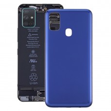 Аккумулятор Задняя крышка для Samsung Galaxy M21 (темно-синий)