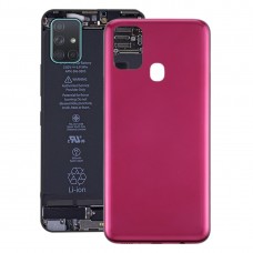 Akkumulátor hátlapja a Samsung Galaxy M31-hez (piros)