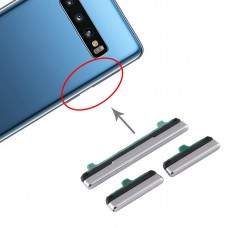 Кнопка живлення і гучності Кнопка управління для Samsung Galaxy S10 5G (срібло)