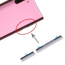 Power Button and Volume Control Button for Samsung Galaxy Note10 (Silver) 