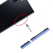 Strömbrytare och volymkontroll Knapp för Samsung Galaxy fotnot 10 + (blå)