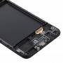 TFT LCD екран Материал и Digitizer Пълното събрание с рамка за Samsung Galaxy A20 / SM-A205F (Версия ЕС) (черен)