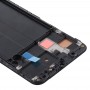 TFT Materiaali LCD-näyttö ja Digitizer edustajiston Frame Samsung Galaxy A30 (musta)
