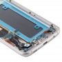 OLED-material LCD-skärm och digitizer Fullständig montering med ram för Samsung Galaxy S7 Edge / SM-G935F (guld)