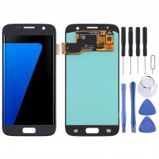 OLED Material LCD Screen and Digitizer Full Assembly for Samsung Galaxy S7(Black)