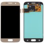 OLED-material LCD-skärm och digitizer Fullständig montering för Samsung Galaxy S7 (guld)