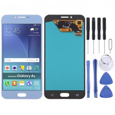 OLED Матеріал ЖК-екран і дігітайзер Повне зібрання для Samsung Galaxy A8 (2016) / SM-A810 (синій)