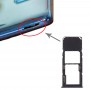 SIM-Karten-Behälter + Micro-SD-Karten-Behälter für Samsung Galaxy A71 / A715 (Schwarz)
