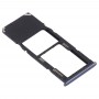 SIM-карти лоток + Micro SD-карти лоток для Samsung Galaxy A71 / A715 (чорний)