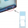 SIM-kort fack + Micro SD-kort fack för Samsung Galaxy A71 / A715 (Grön)