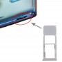 SIM-kort fack + Micro SD-kort fack för Samsung Galaxy A71 / A715 (Silver)