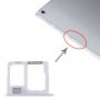 SIM Card Tray + Micro SD Card Tray for Samsung Galaxy Tab A 10.1 (2019) / SM-T515 (Silver)