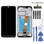 LCD Screen and Digitizer Full Assembly With Frame (Flex Cable Narrow) for Samsung Galaxy A01(Black)