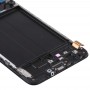 TFT Materjal LCD ekraan ja Digitizer Full Assamblee raamiga Samsung Galaxy A70 (must)