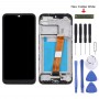 LCD Screen and Digitizer Full Assembly With Frame (Flex Cable Wide) for Samsung Galaxy A01 (Black)