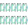 10 PCS frontal de la carcasa adhesivas para Samsung Galaxy Nota 10