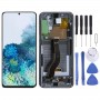 Original LCD Screen and Digitizer Full Assembly with Frame for Samsung Galaxy S20+