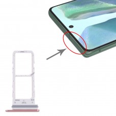 Slot per scheda SIM + SIM vassoio di carta per Samsung Galaxy Note20 (colore rosa)