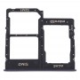 SIM картата тава + SIM Card Tray + Micro SD Card тава за Samsung Galaxy A315 / A31 (черен)