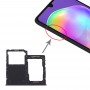 SIM ბარათის Tray + Micro SD Card Tray for Samsung Galaxy A31 (Black)