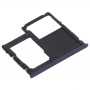 SIM-карти лоток + Micro SD-карти лоток для Samsung Galaxy A31 (чорний)