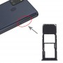 SIM Card מגש + מיקרו SD כרטיס מגש עבור A21s גלקסי סמסונג (שחור)