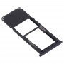 SIM Card Tray + Micro SD Card Tray for Samsung Galaxy A21s (Black)
